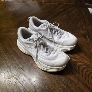 HOKA White Running Shoes